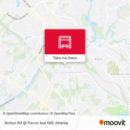 Bolton Rd @ Parrot Ave NW map