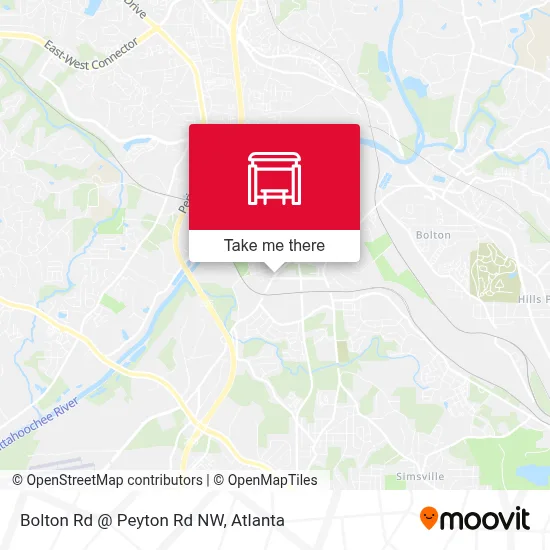 Bolton Rd @ Peyton Rd NW map