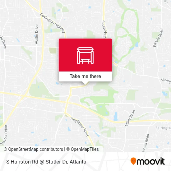 S Hairston Rd @ Statler Dr map