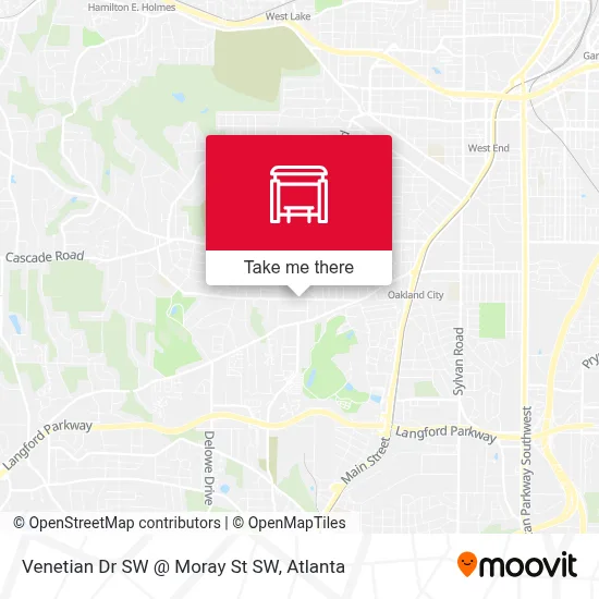 Venetian Dr SW @ Moray St SW map