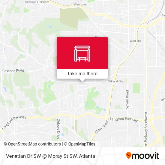 Venetian Dr SW @ Moray St SW map