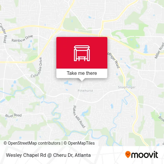 Wesley Chapel Rd @ Cheru Dr map