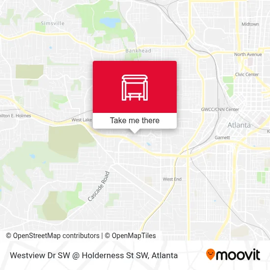 Westview Dr SW @ Holderness St SW map