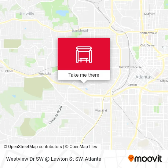 Westview Dr SW @ Lawton St SW map