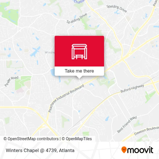 Mapa de Winters Chapel @ 4739