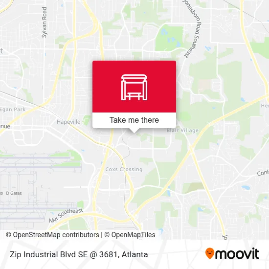 Zip Industrial Blvd SE @ 3681 map
