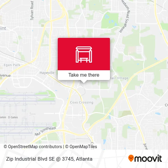 Zip Industrial Blvd SE @ 3745 map