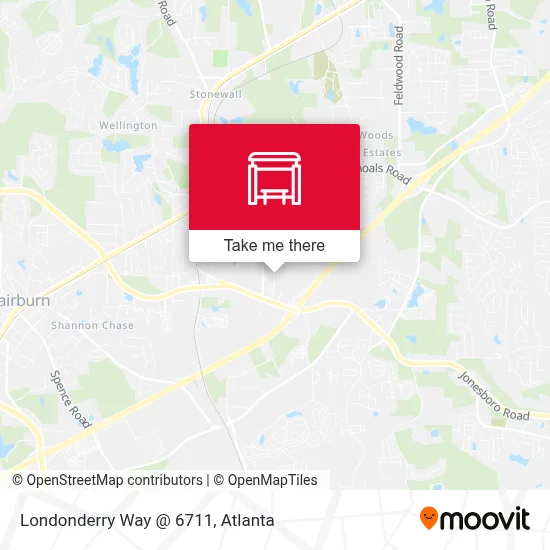 Londonderry Way @ 6711 map