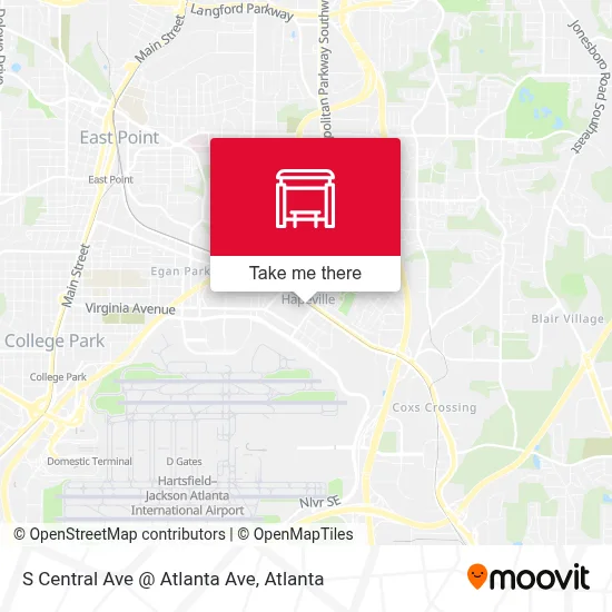 S Central Ave @ Atlanta Ave map