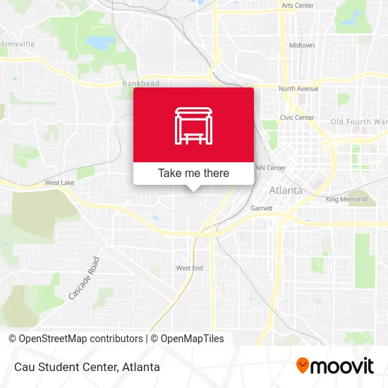 Cau Student Center map