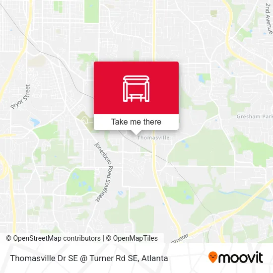 Thomasville Dr SE @ Turner Rd SE map