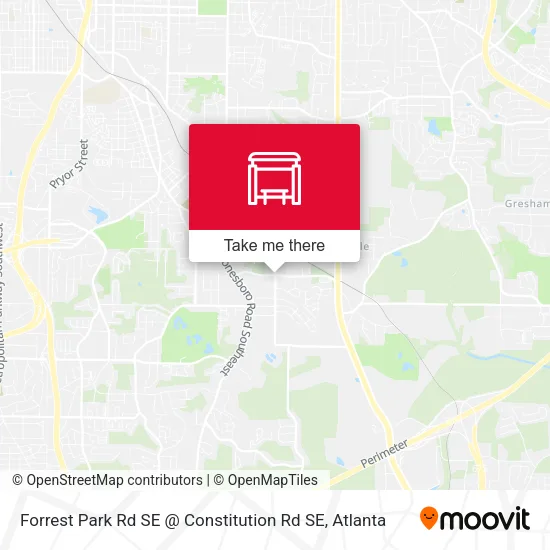 Forrest Park Rd SE @ Constitution Rd SE map