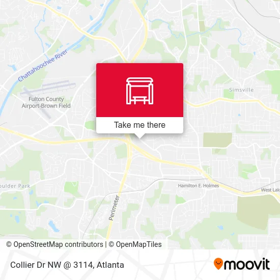 Collier Dr NW @ 3114 map