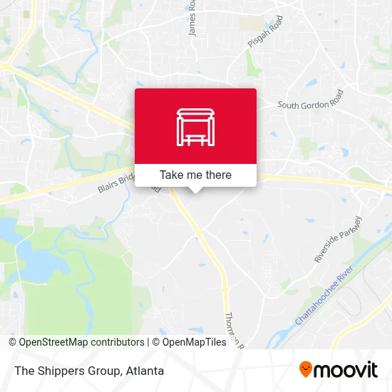 The Shippers Group map