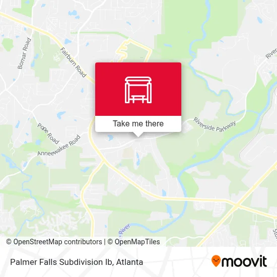 Palmer Falls Subdivision Ib map