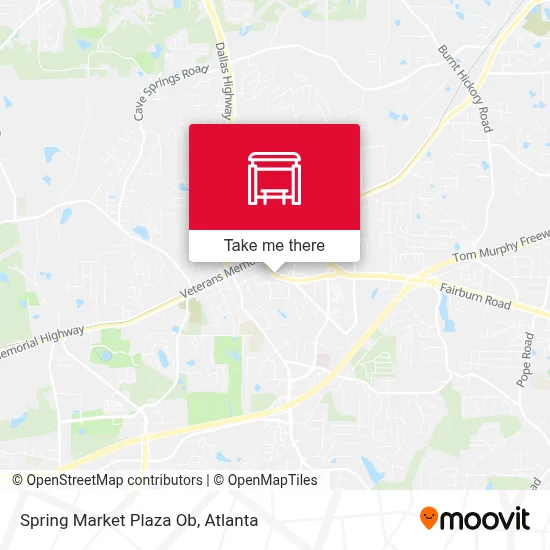 Spring Market Plaza Ob map