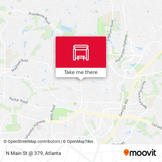 Mapa de N Main St @ 379