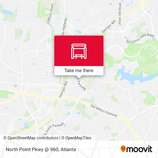 North Point Pkwy @ 960 map