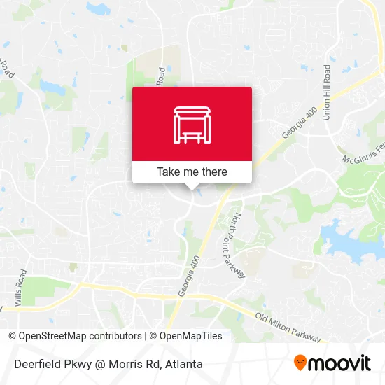 Deerfield Pkwy @ Morris Rd map