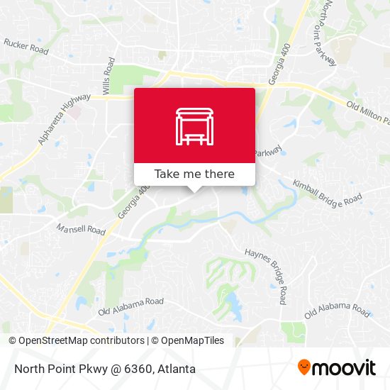 North Point Pkwy @ 6360 map