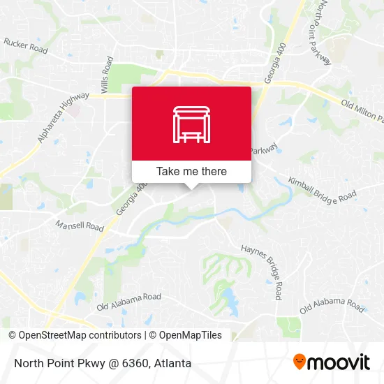 North Point Pkwy @ 6360 map