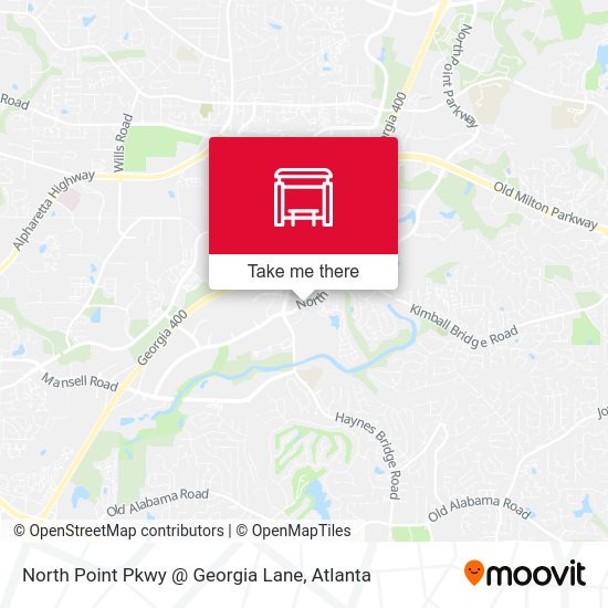 North Point Pkwy @ Georgia Lane map