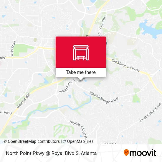 North Point Pkwy @ Royal Blvd S map