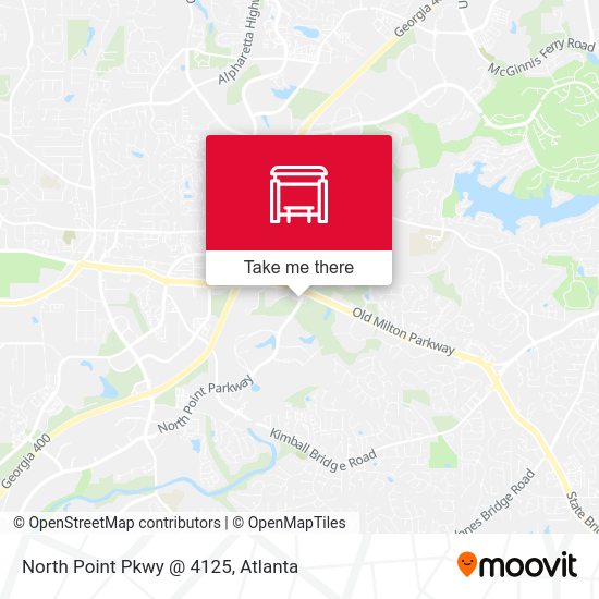 North Point Pkwy @ 4125 map