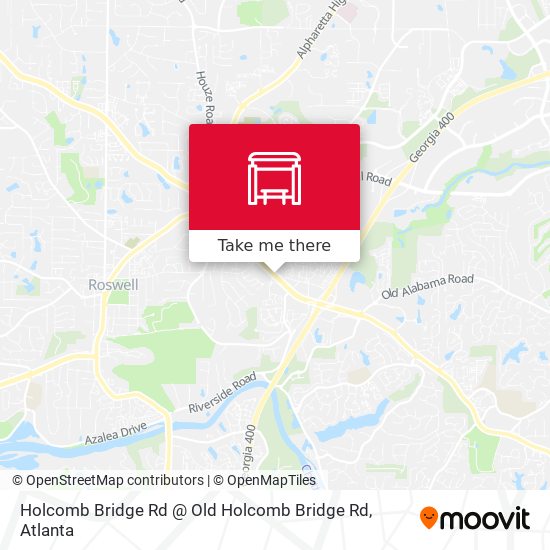 Mapa de Holcomb Bridge Rd @ Old Holcomb Bridge Rd