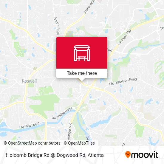 Mapa de Holcomb Bridge Rd @ Dogwood Rd
