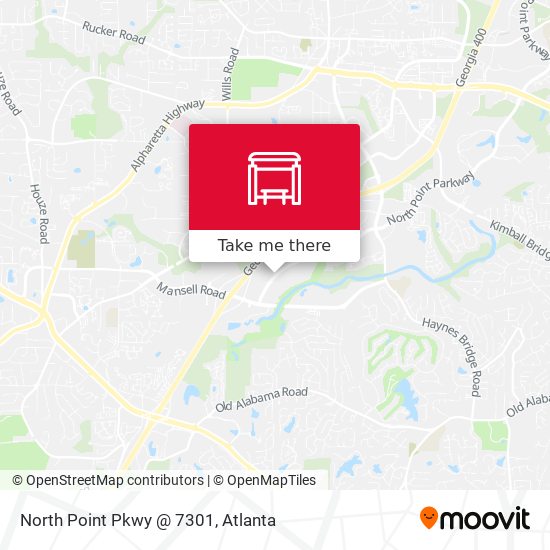 North Point Pkwy @ 7301 map