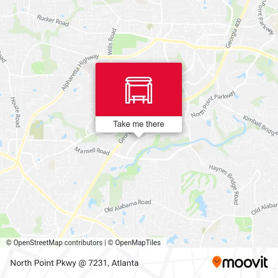 North Point Pkwy @ 7231 map