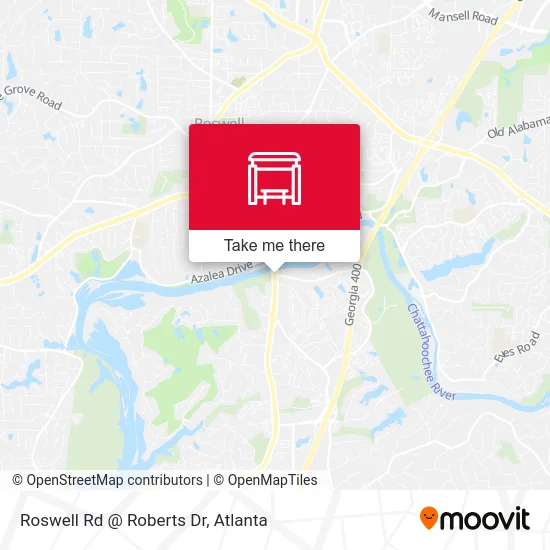 Roswell Rd @ Roberts Dr map