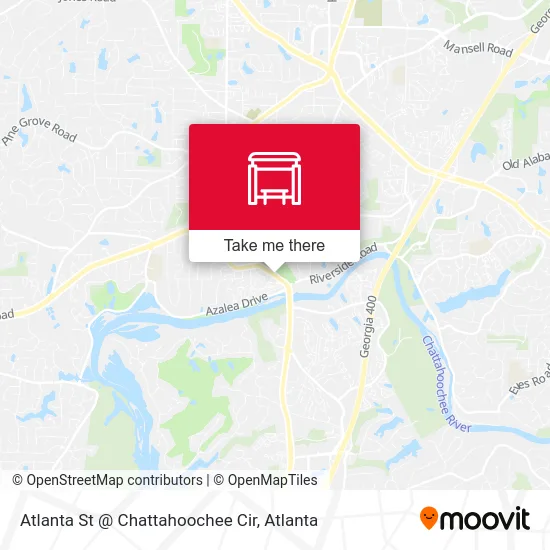 Atlanta St @ Chattahoochee Cir map