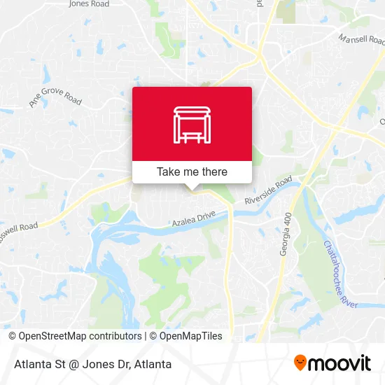 Atlanta St @ Jones Dr map