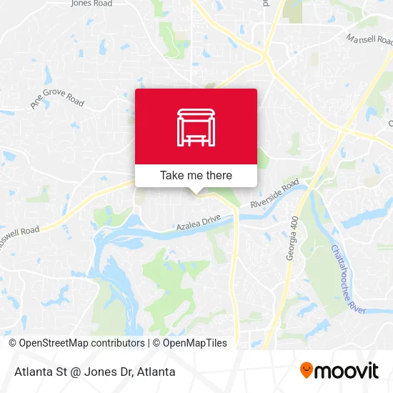 Atlanta St @ Jones Dr map
