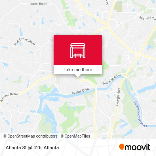 Atlanta St @ 426 map