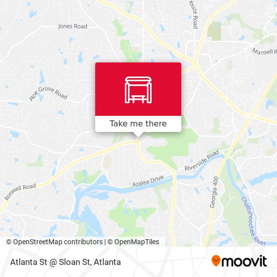 Atlanta St @ Sloan St map