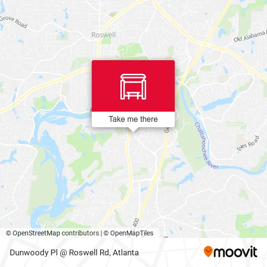 Dunwoody Pl @ Roswell Rd map