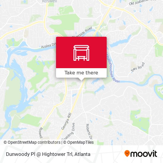 Dunwoody Pl @ Hightower Trl map