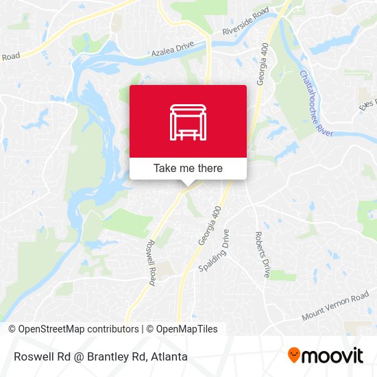 Mapa de Roswell Rd @ Brantley Rd