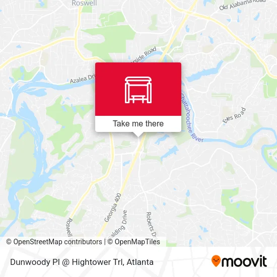 Dunwoody Pl @ Hightower Trl map
