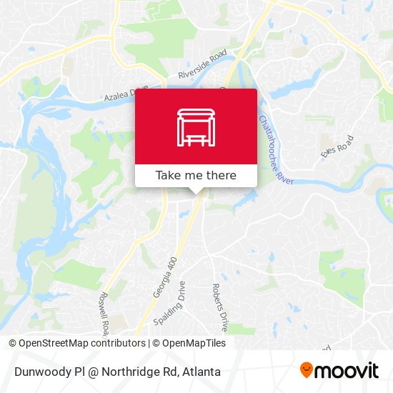 Mapa de Dunwoody Pl @ Northridge Rd