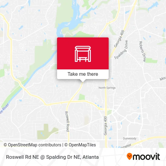 Roswell Rd NE @ Spalding Dr NE map