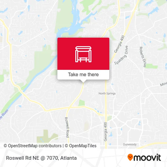Roswell Rd NE @ 7070 map