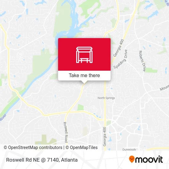 Roswell Rd NE @ 7140 map
