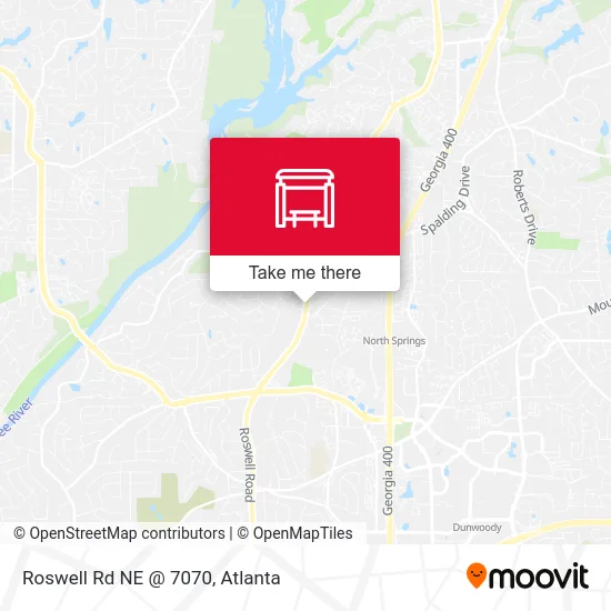 Roswell Rd NE @ 7070 map