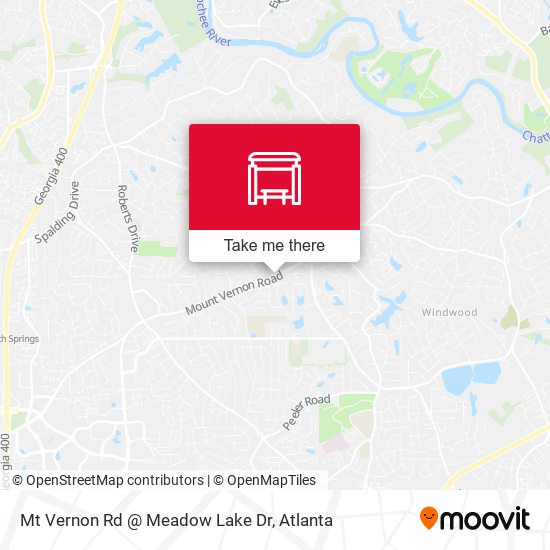 Mt Vernon Rd @ Meadow Lake Dr map