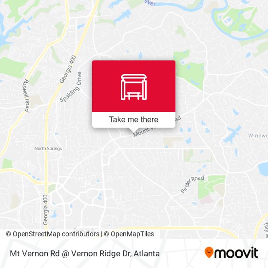 Mt Vernon Rd @ Vernon Ridge Dr map