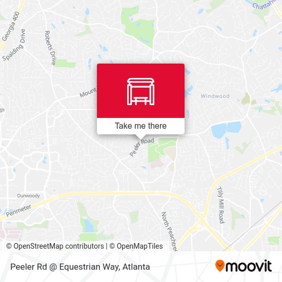 Peeler Rd @ Equestrian Way map